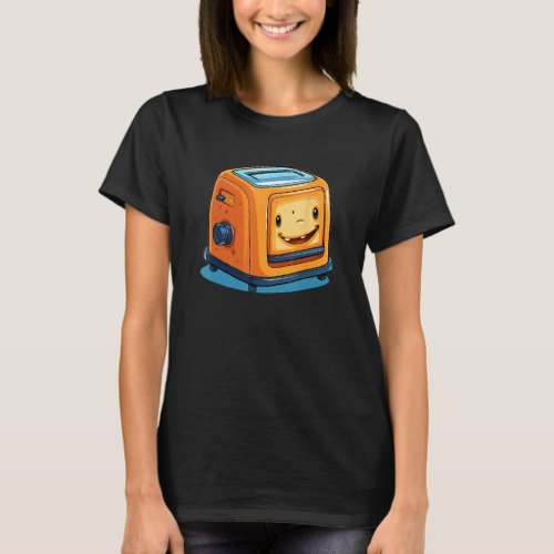 Pretty cool Toaster Costume for smart AI Toaster L T-Shirt