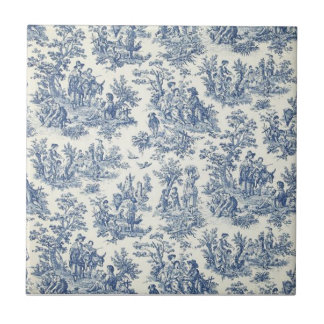 Pretty Cornflower Ceramic Tile Design