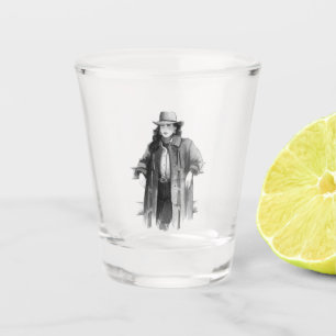 Pretty Cow Girl Shot Glass