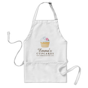 Pretty Cupcake Bakery Apron