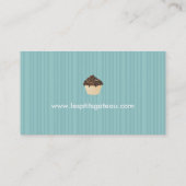 Pretty Cupcake Business Card (Back)