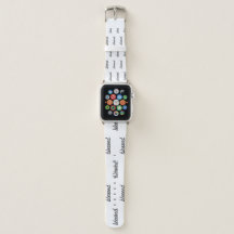 pretty CUSTOM WORDING lettering | Apple Watch Band