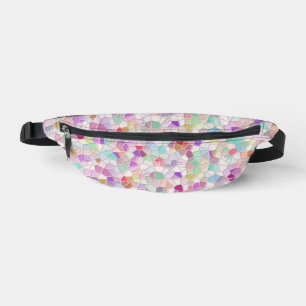 Pretty Cut Glass Fanny Pack
