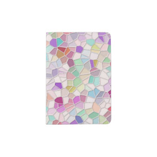 Pretty Cut Glass Passport Holder