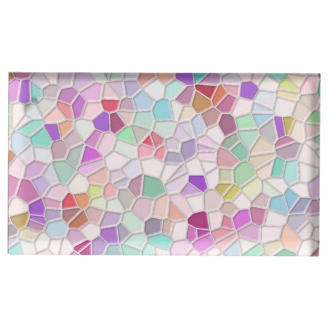 Pretty Cut Glass  Place Card Holder (Front)