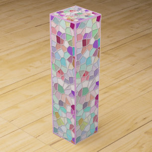 Pretty Cut Glass Wine Box
