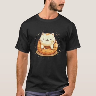 Pretty cute Bagel Cat Costume for American Bagels T-Shirt