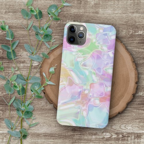 Pretty Cute Colorful Funky Swirls Art Pattern iPhone 11Pro Max Case