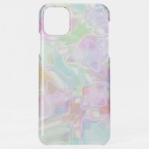 Pretty Cute Colorful Futuristic Swirls Art Pattern iPhone 11 Pro Max Case