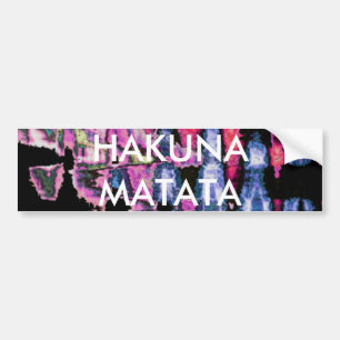 Pretty Cute Purple, Ash Gray, and Black Watercolor Bumper Sticker