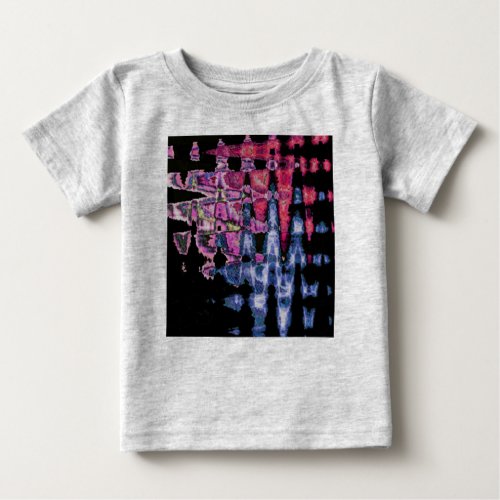Pretty Cute water colors pattern Baby T_Shirt