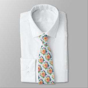 Pretty Dahlia Neck Tie