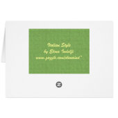 Pretty Daisies Cards (Back Horizontal)