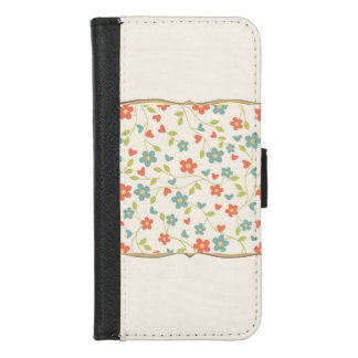 Pretty Daisies In Multi Colors  iPhone 8/7 Wallet Case