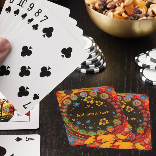 “Pretty Daisies” Inspirivity Name Playing Cards (Creator Uploaded)