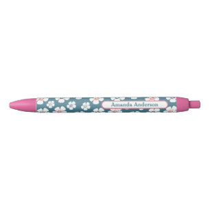 Pretty Daisy Flowers Custom Pen