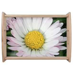 Pretty daisy serving tray