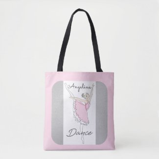 Pretty Dancing Ballerina in Pink Tutu