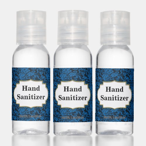 Pretty Delicate Blue Lace Hand Sanitizer