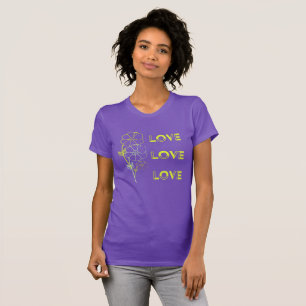 Pretty Digital Graphic Love Women’s T-Shirt