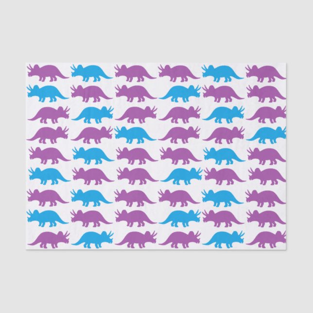 Pretty Dinosaurs Tissue Paper (Front)