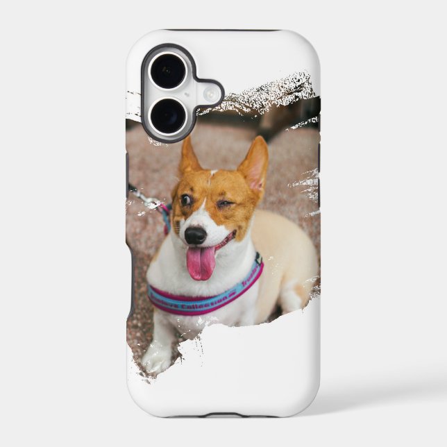 Pretty Dog Design Iphone Case (Back)