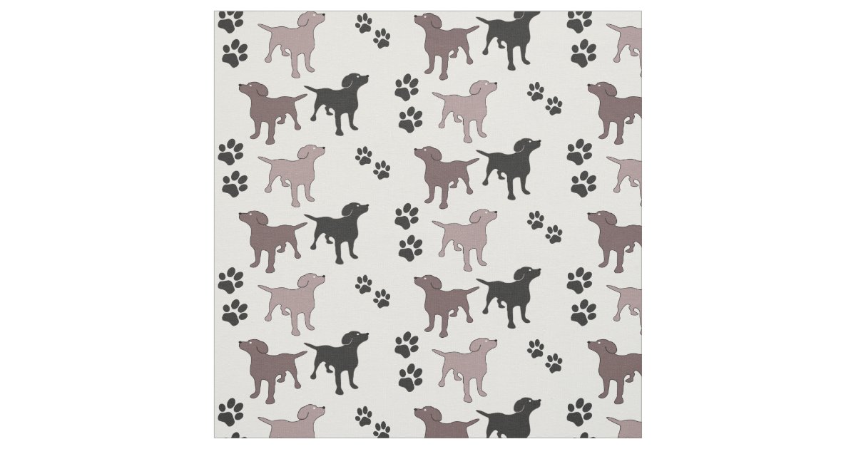 Pretty Dog Print Fabric