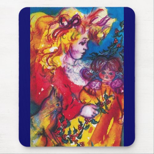 PRETTY DOLL MOUSE PAD