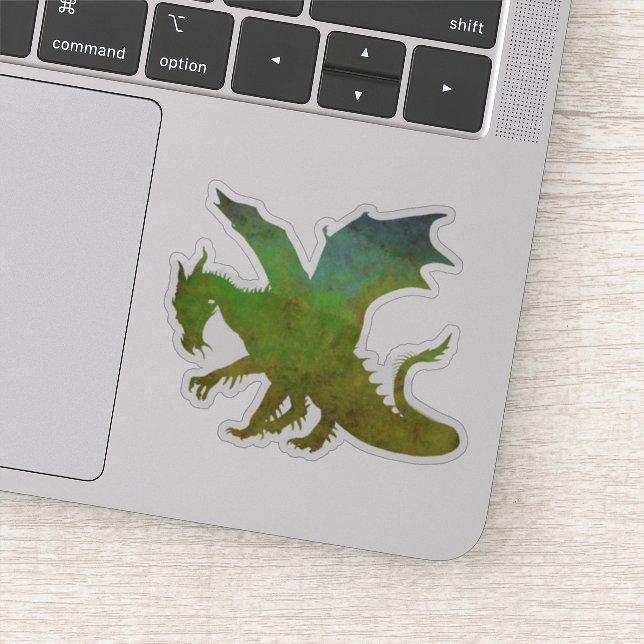 Pretty Dragon Sticker (Detail)