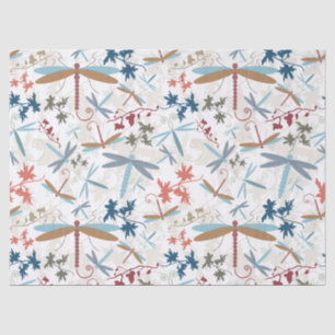 Pretty Dragonflies Pattern Tissue Paper