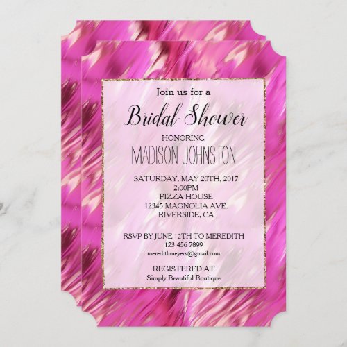 Pretty Dream Pink Invitation