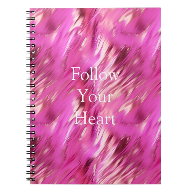 Pretty Dream Pink Notebook (Front)