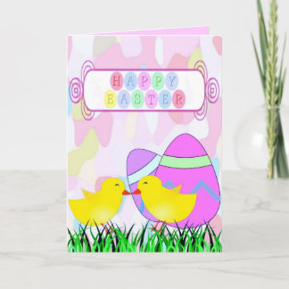 Pretty Easter Greetings Card