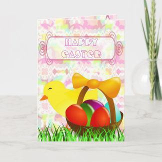 Pretty Easter Holiday Card