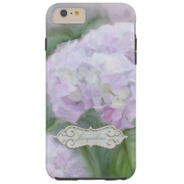 Pretty Elegant Hydrangea Flower Painting Vintage Tough iPhone 6 Plus Case