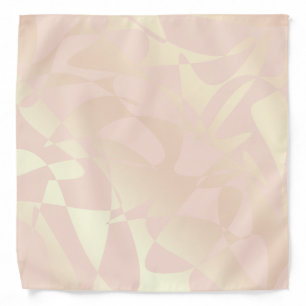 Pretty elegant stylish rose gold pattern bandana