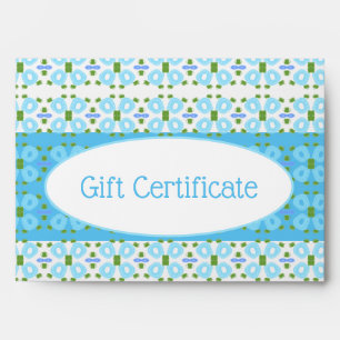 Pretty Envelope For Gift Certificates and More