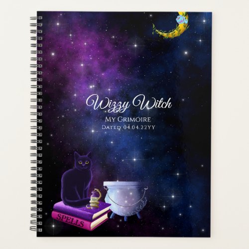 Pretty Esoteric Witches Grimoire Witchcraft Planner