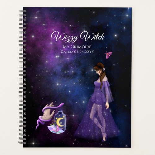 Pretty Esoteric Witches Grimoire Witchcraft Planner