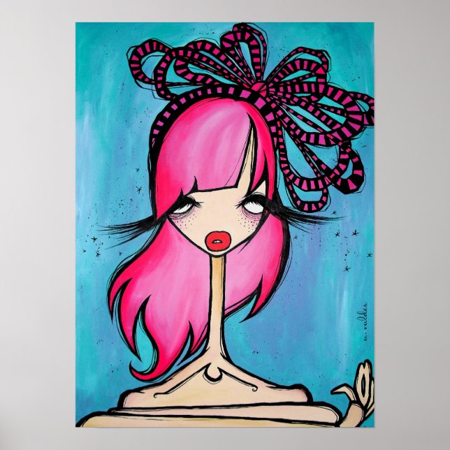 "Pretty Eyed" Poster, Small Poster (Front)