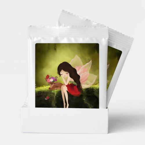 Pretty Fairy And Deer Enchanted Forest Margarita Drink Mix