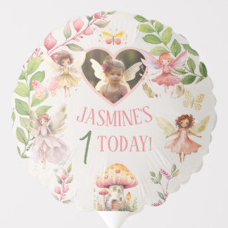 Pretty Fairy Birthday Balloon
