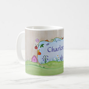 Pretty Fairy Door Mug