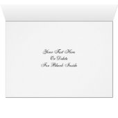 Pretty Fairy Fantasy Photo Card (Inside Horizontal (Bottom))