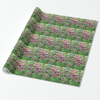 Pretty Fairy Wings (Epimedium) Spring Flower Photo Wrapping Paper