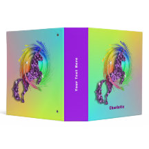 Pretty Fantasy Rainbow Unicorn Personalized