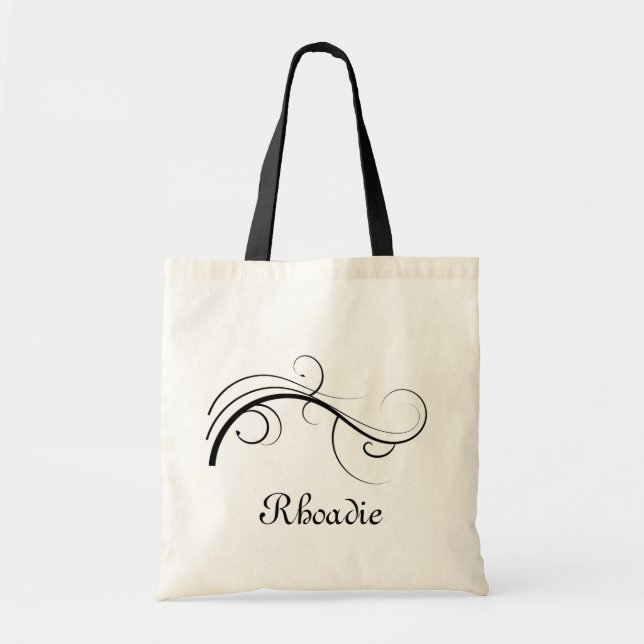 Pretty Fashion Chic Tote Bag (Front)