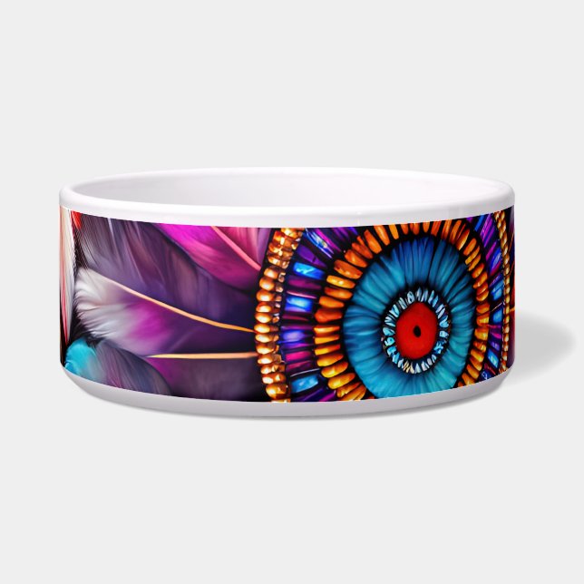 Pretty Feathers Bowl (Front)