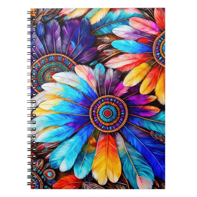 Pretty Feathers Notebook (Front)