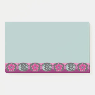 Pretty Feminine Vintage Floral Post-it Notes